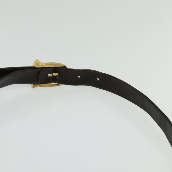 CELINE C Sulky Shoulder Bag Canvas Beige Gold - Picture 8 of 13